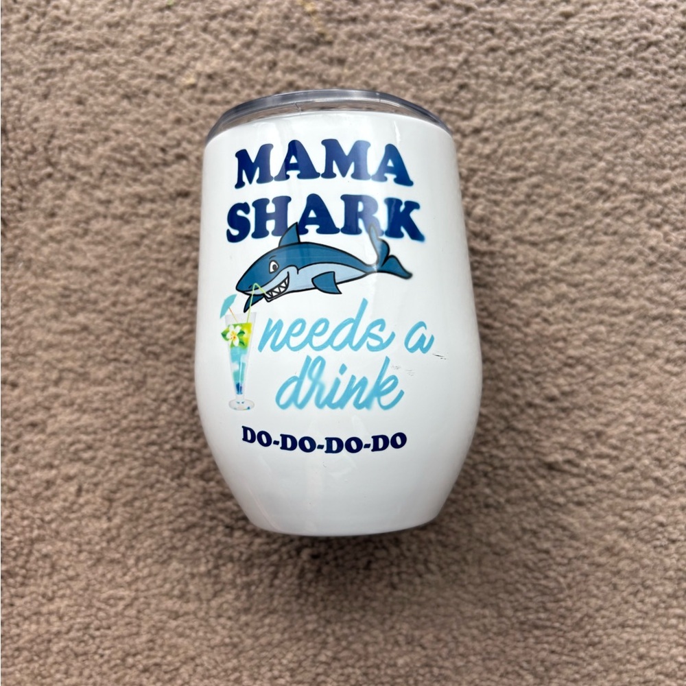 Mama Shark Insulated Tumbler